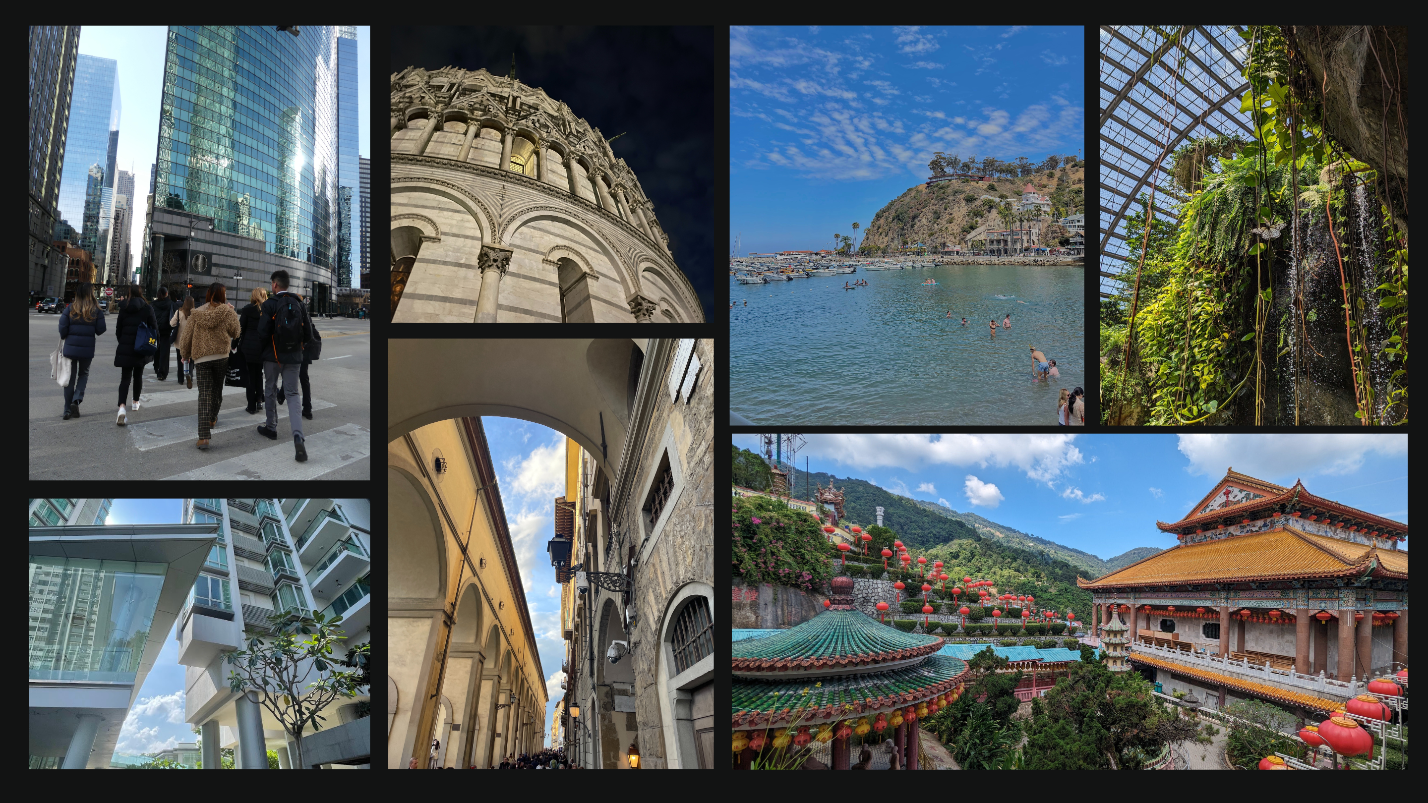 Collage of Travel Photography