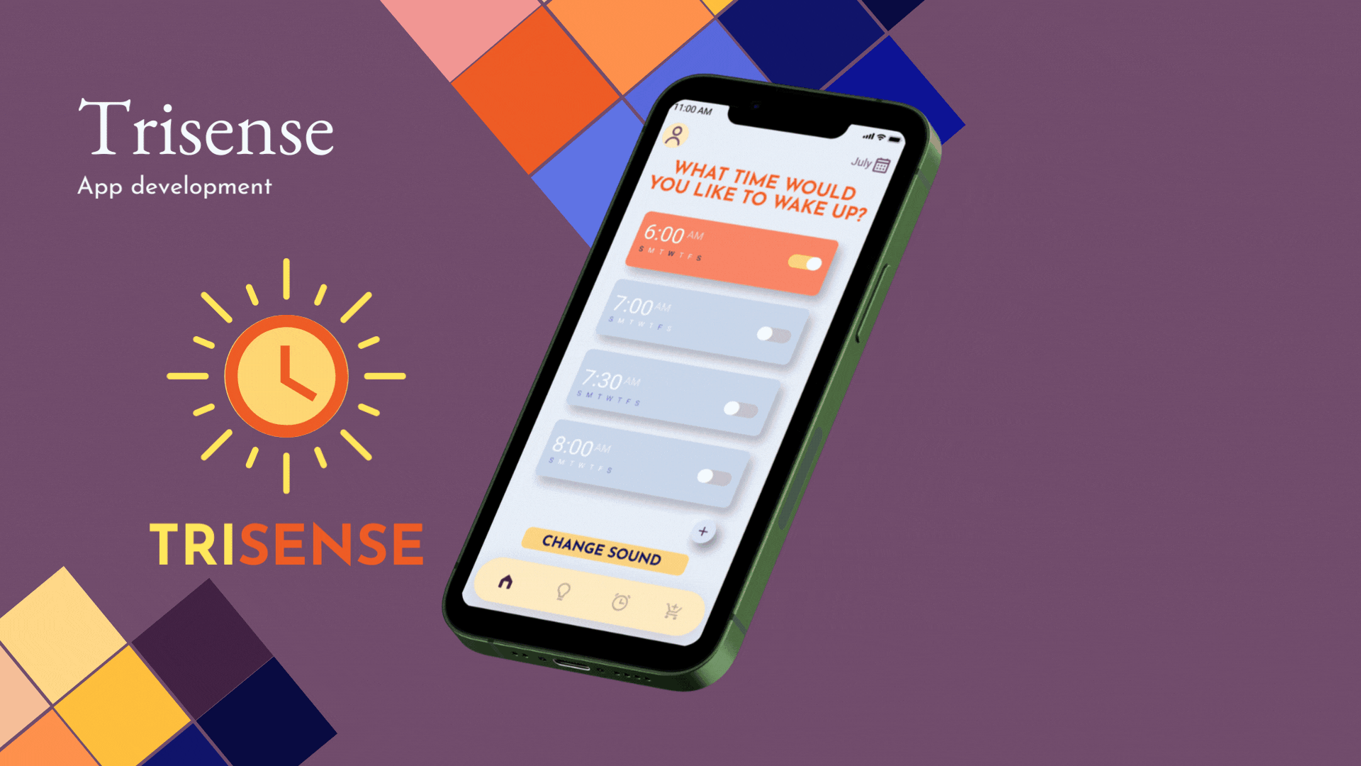 App devlopment for product Trisense